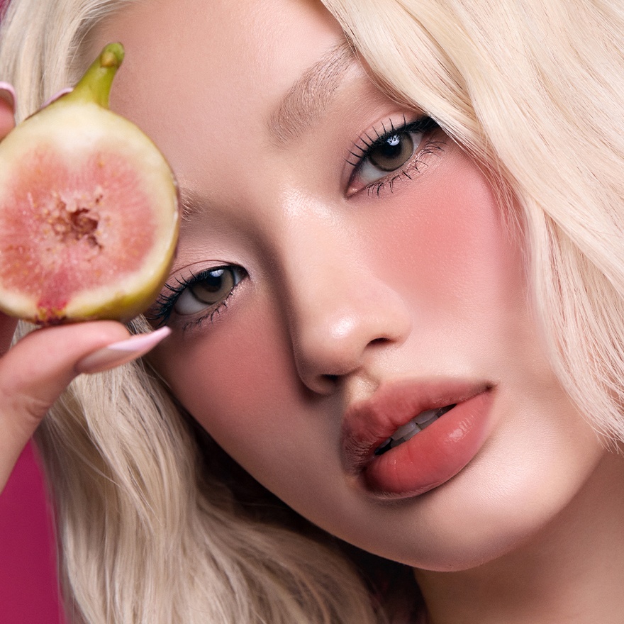 Slide Up Lip and Cheek Smoothie Edition Fig Punch image