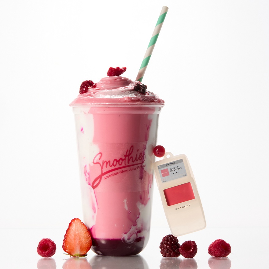 Slide Up Lip and Cheek Smoothie Edition Fig Punch image