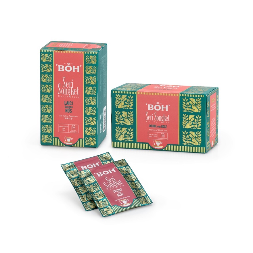 Seri Songket Lychee With Rose Teabag 20 x 2g image