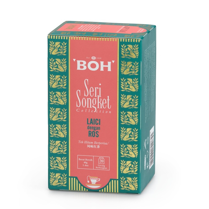 Seri Songket Lychee With Rose Teabag 20 x 2g image
