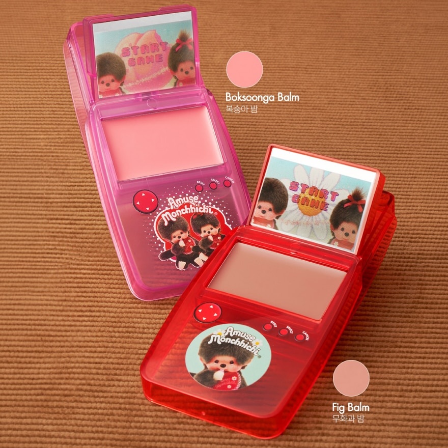 Monchhichi Limited Edition Game Station Lip & Cheek Healthy Balm Fig Balm image