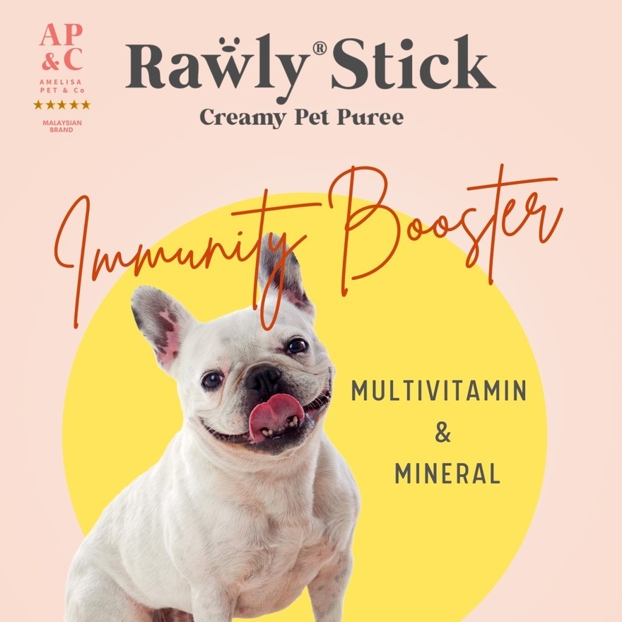 Rawly Stick Pet Puree Chicken & Goat Milk 4s image