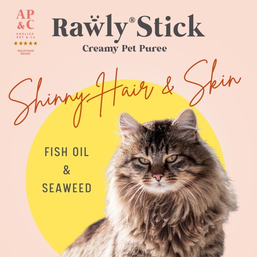 Rawly Stick Pet Puree Salmon & Egg yolk 4s image