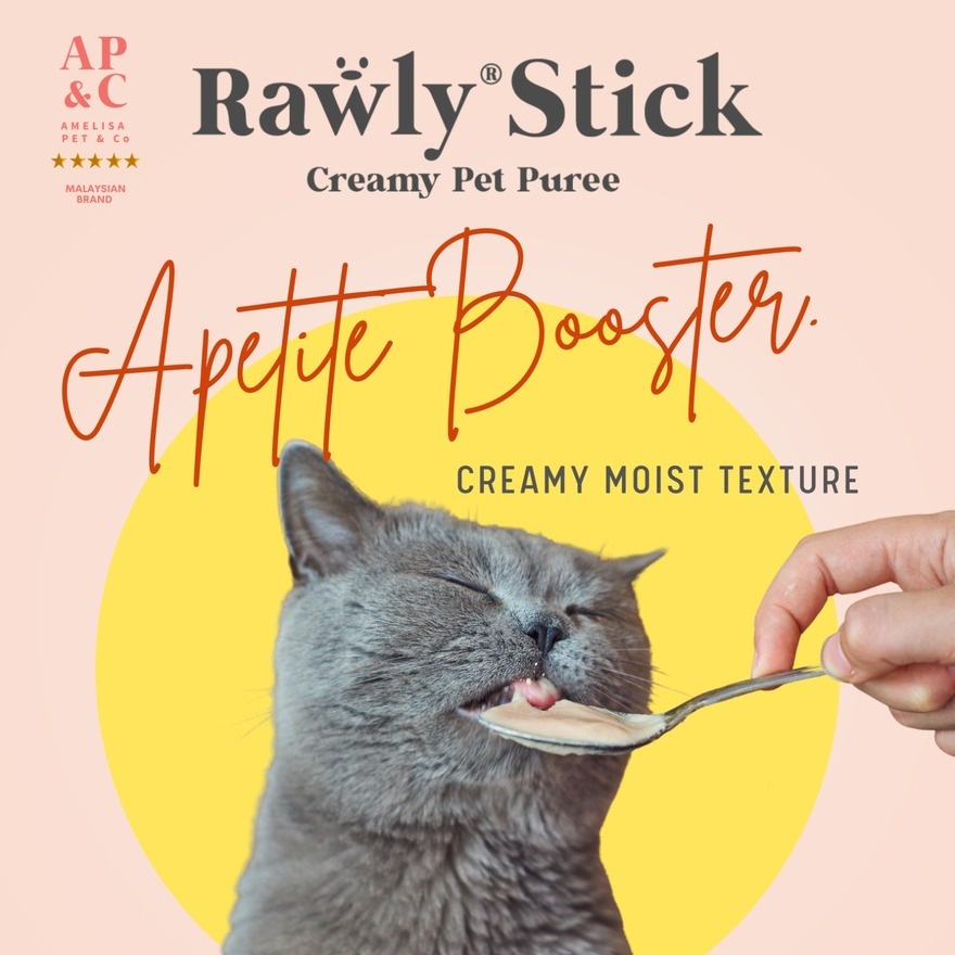 Rawly Stick Pet Puree Cod & Fish Roe 4s image