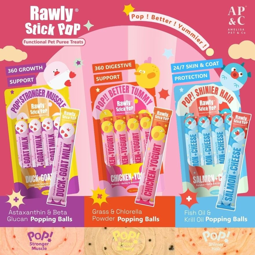 Rawly Stick Pop Chicken + Yogurt 4s image