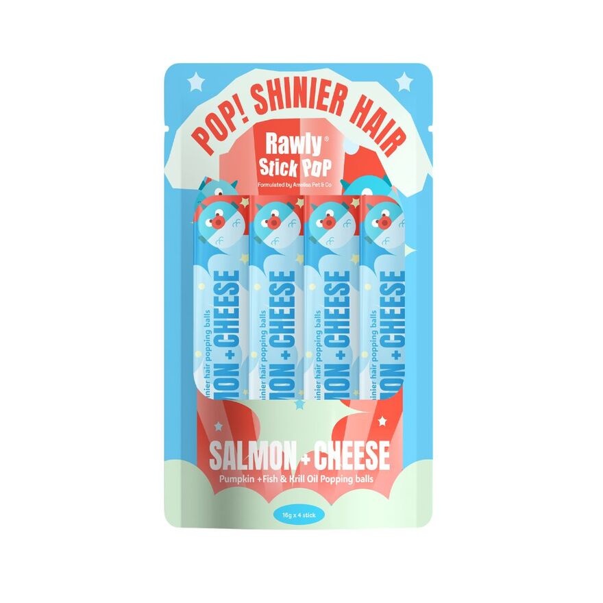 Rawly Stick Pop Salmon + Cheese 4s image