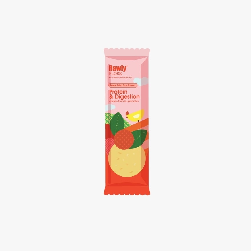 Rawly Floss Functional Food Topper Chicken Formula Protein & Digestion 10g image