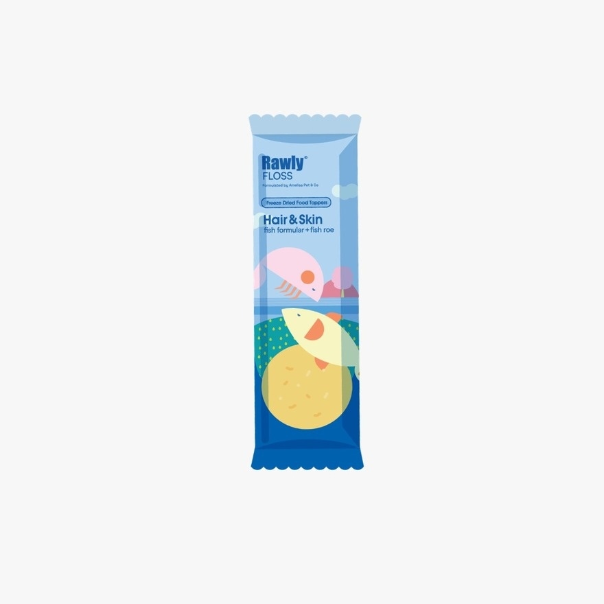 Rawly Floss Functional Food Topper Fish Formula Hair & Skin 10g image