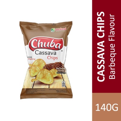 CHUBA, Cassava Chips Barbeque Flavour 140g | Watsons Malaysia