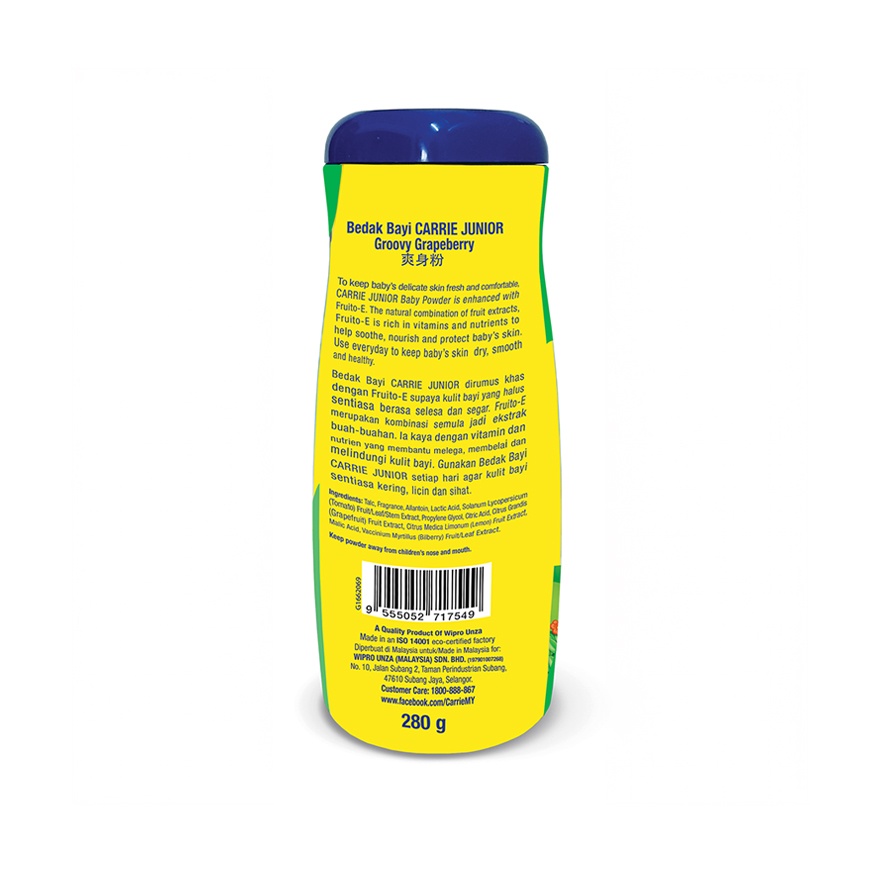 Baby Talcum Powder Groovy Grapeberry 280g image