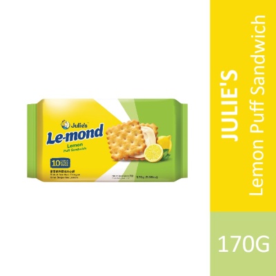 JULIE'S, Le-Mond Lemon Puff Sandwich 170g | Watsons Malaysia