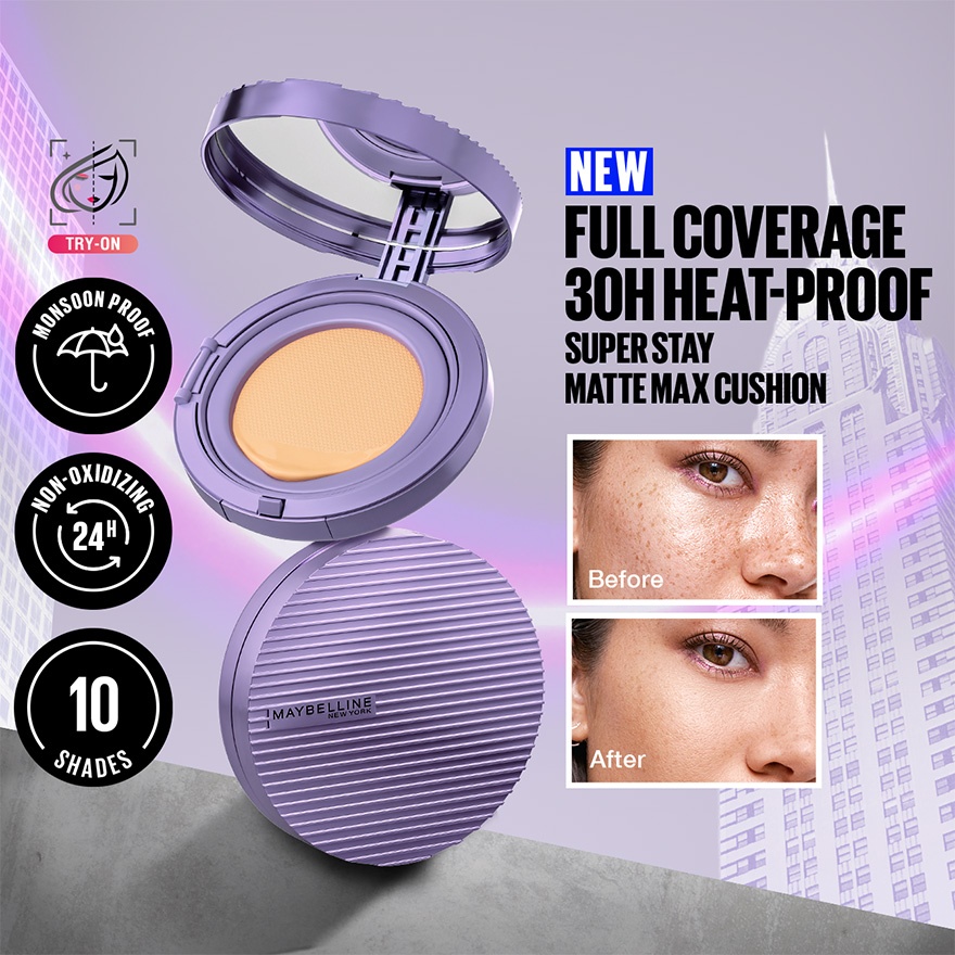 Superstay Matte Max Cushion 128 & Fixer Spray Set image