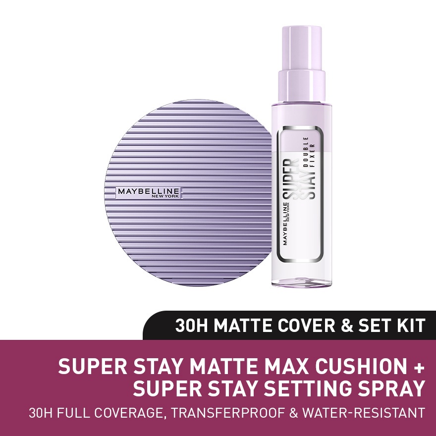 Superstay Matte Max Cushion 111 & Fixer Spray Set image