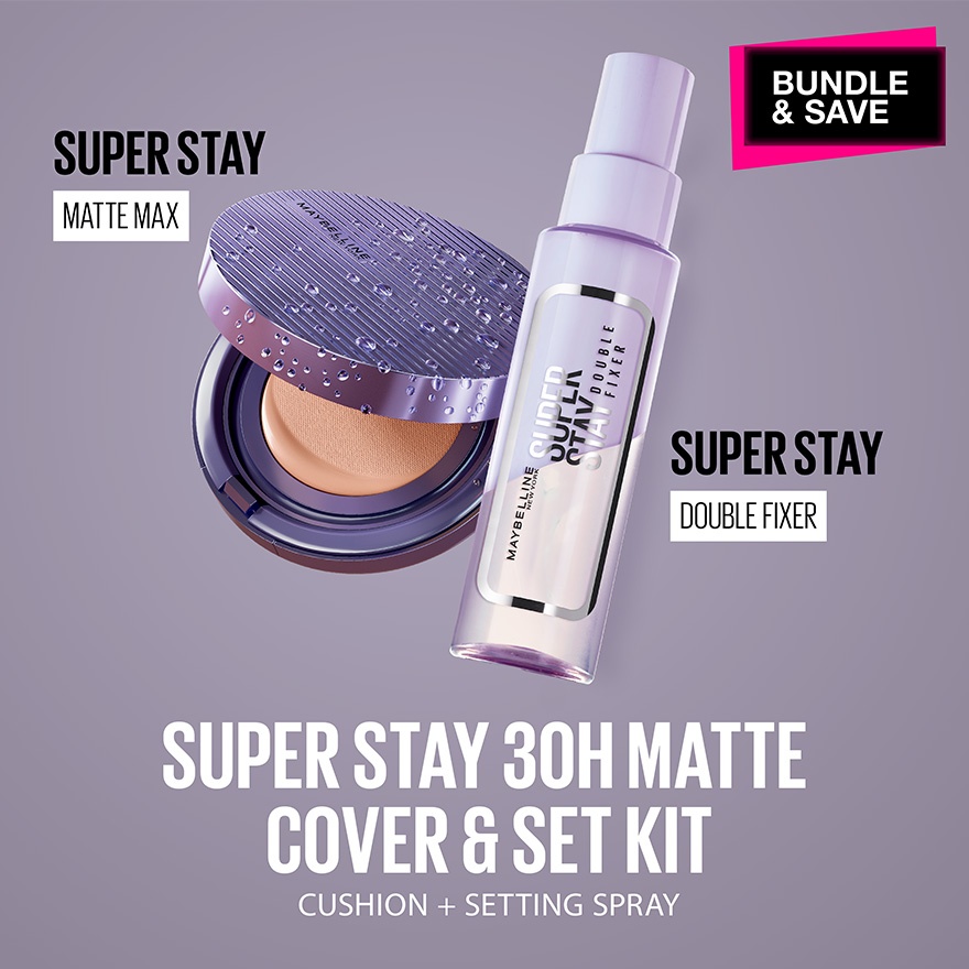 Superstay Matte Max Cushion 110 & Fixer Spray Set image