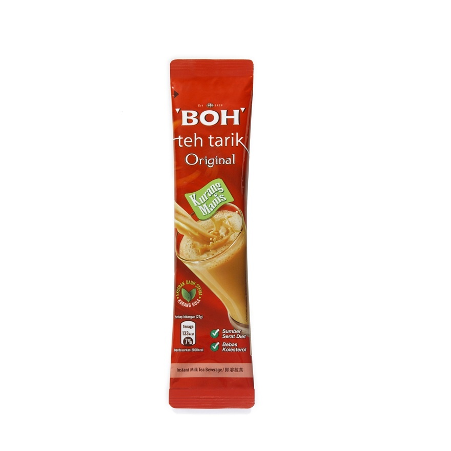 Teh Tarik Original Less Sweet 12 x 27g image