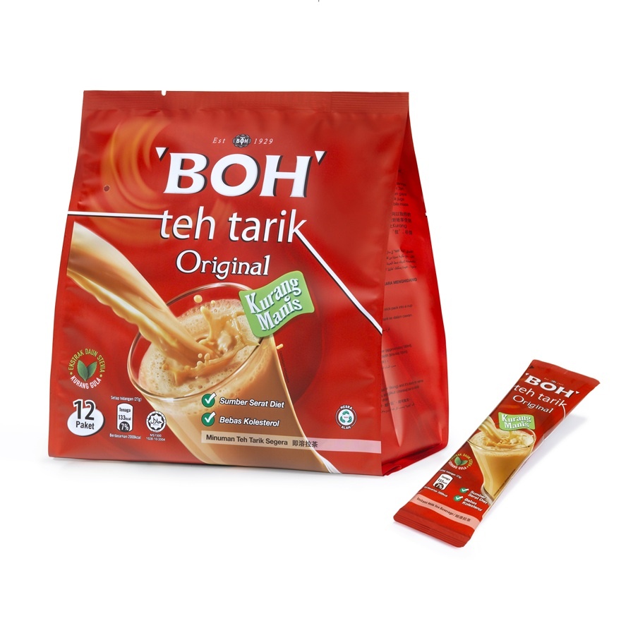 Teh Tarik Original Less Sweet 12 x 27g image