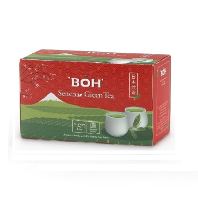 BOH Sencha Green Tea Sachet 20 x 2g image
