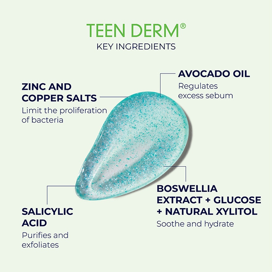 Teen Derm Exfoliating Cleansing Gel 150ml image