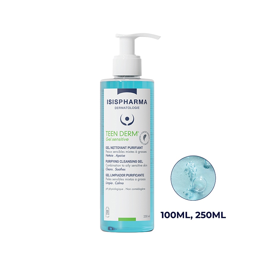 Teen Derm Purifying Cleansing Gel Sensitive 100ml image