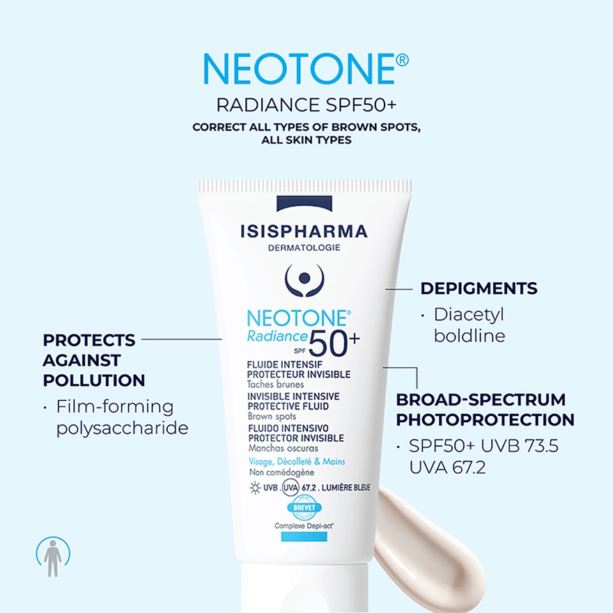 Neotone Radiance SPF50 Invisible Intensive Protective Fluid 30ml image
