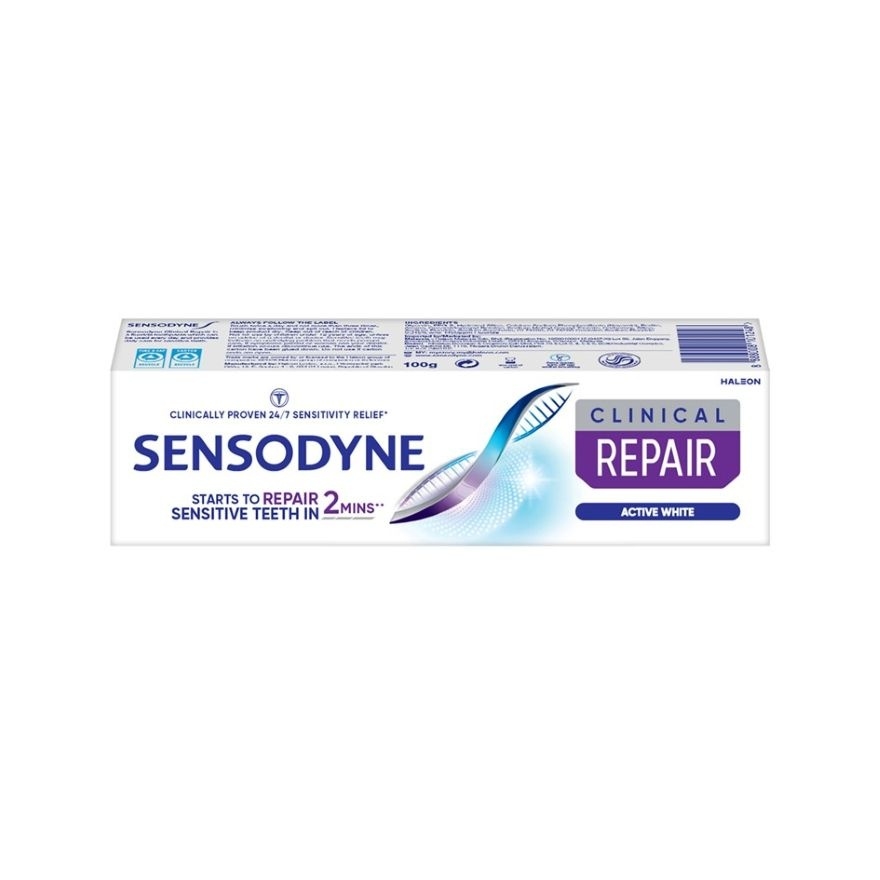 Clinical Repair Active White Sensitive Toothpaste 100g image