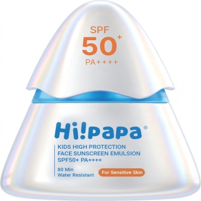 HI!PAPA, Kids High Protection Face Sunscreen Emulsion SPF50+ 40g ...