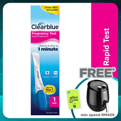CLEARBLUE Pregnancy Rapid Test Kit 1's