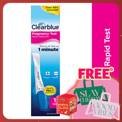 CLEARBLUE Pregnancy Rapid Test Kit 1's