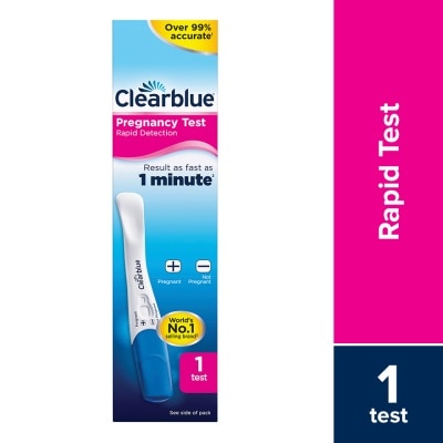 CLEARBLUE Pregnancy Rapid Test Kit 1's