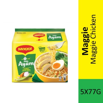 MAGGI, Chicken Flavour Instant Noodle 5X77g | Watsons Malaysia