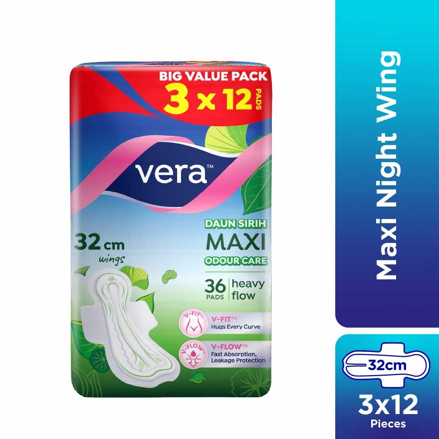Daun Sirih Maxi Night Wing 32cm 3x12s image