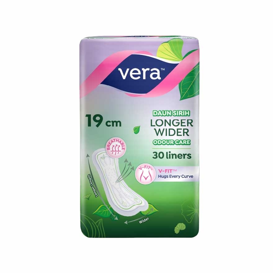 Daun Sirih Longer Wider Slim Panty Liner 30s image