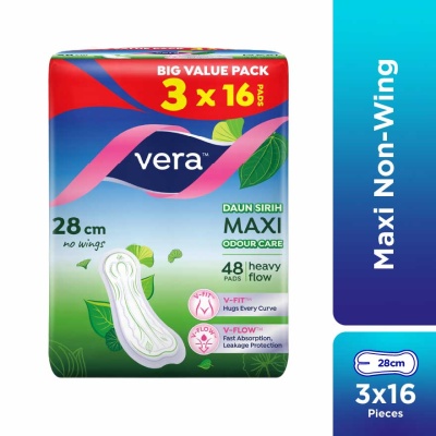 VERA Daun Sirih Maxi Non Wing 28cm 3x16s image