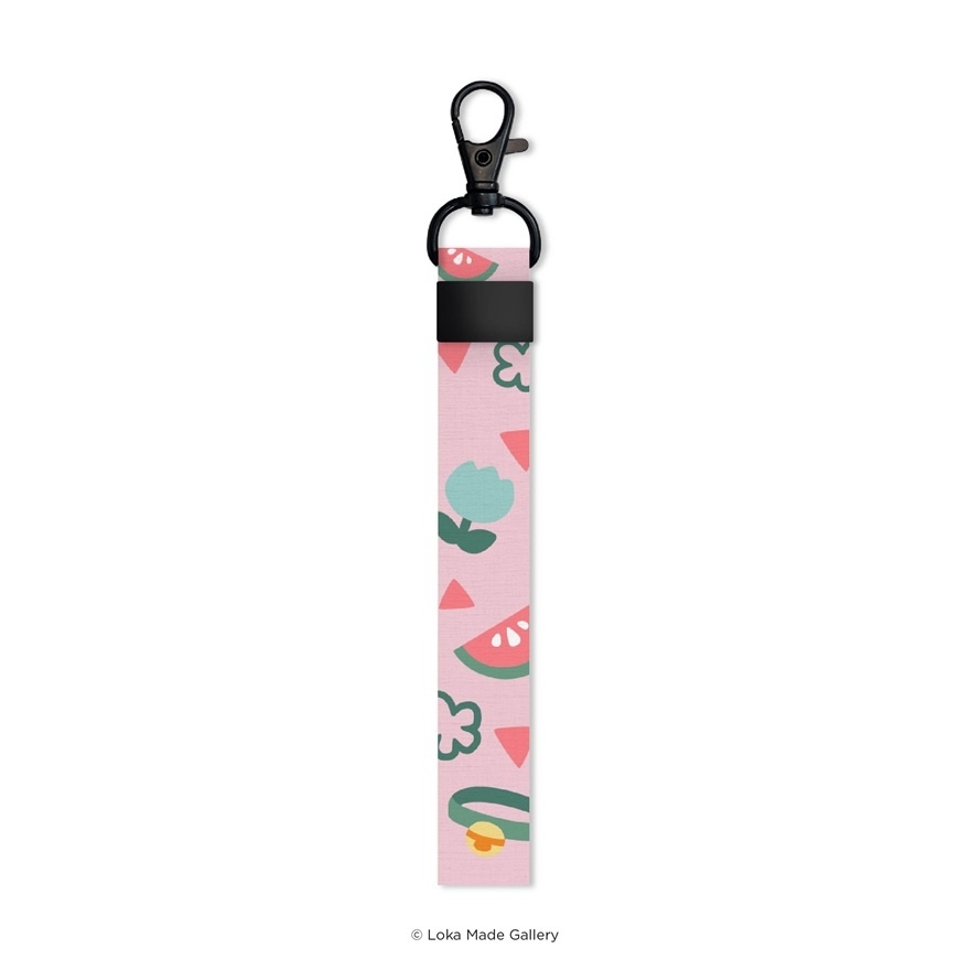 Melon Pink Comeow Strap Short Lanyard 1s image