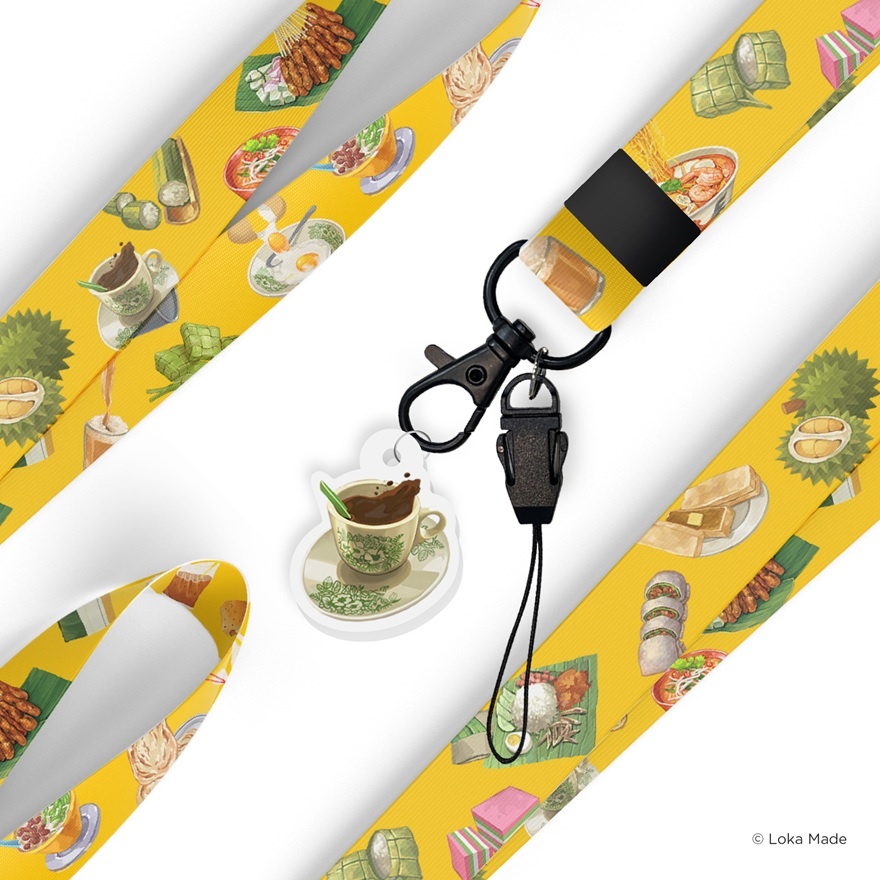 Food Paradise Long Lanyard 1s image