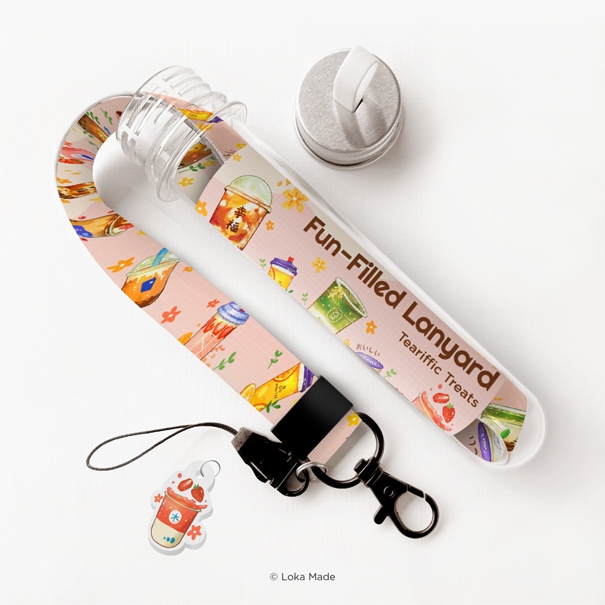 Teariffic Treats Long Lanyard 1s image