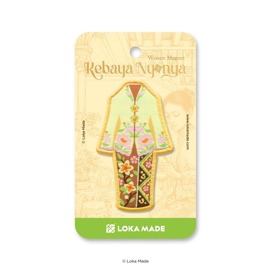 Kebaya Sri Suria Embroidery Magnet 1s image