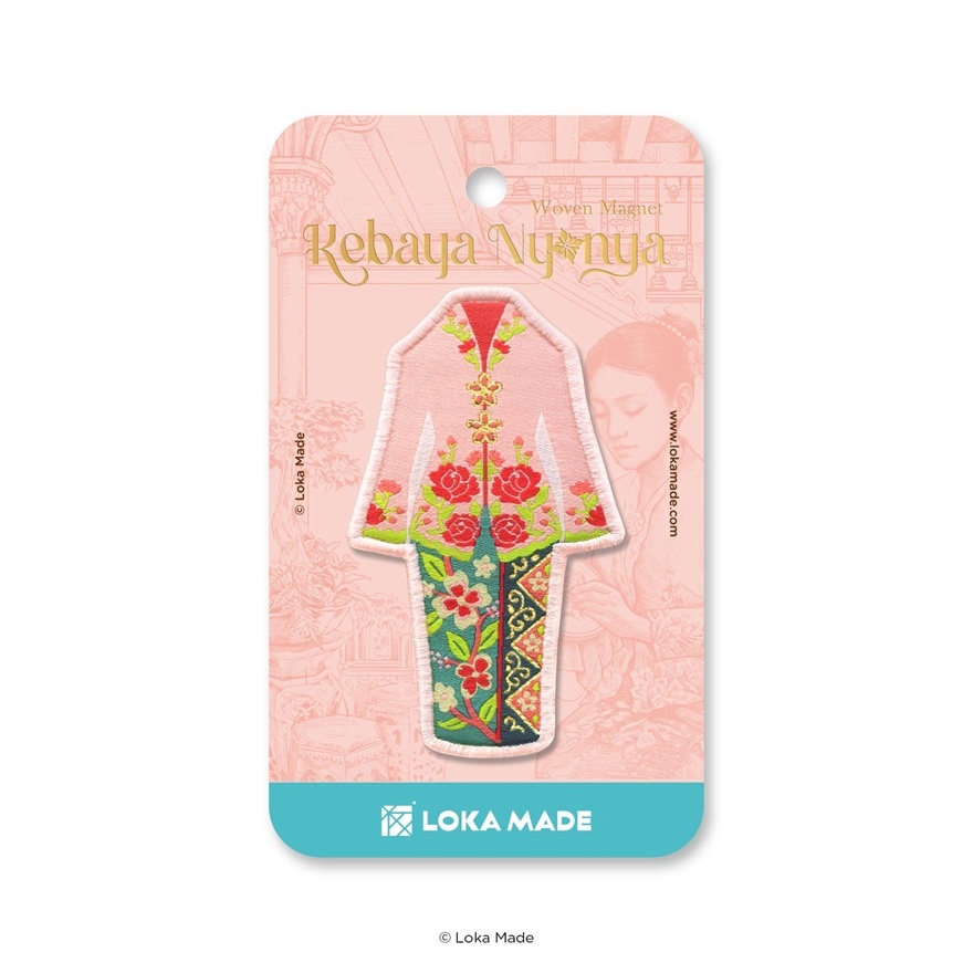 Magnetize Method LOKA MADE, Kebaya Sri Mawar Embroidery Magnet 1s | Watsons Malaysia