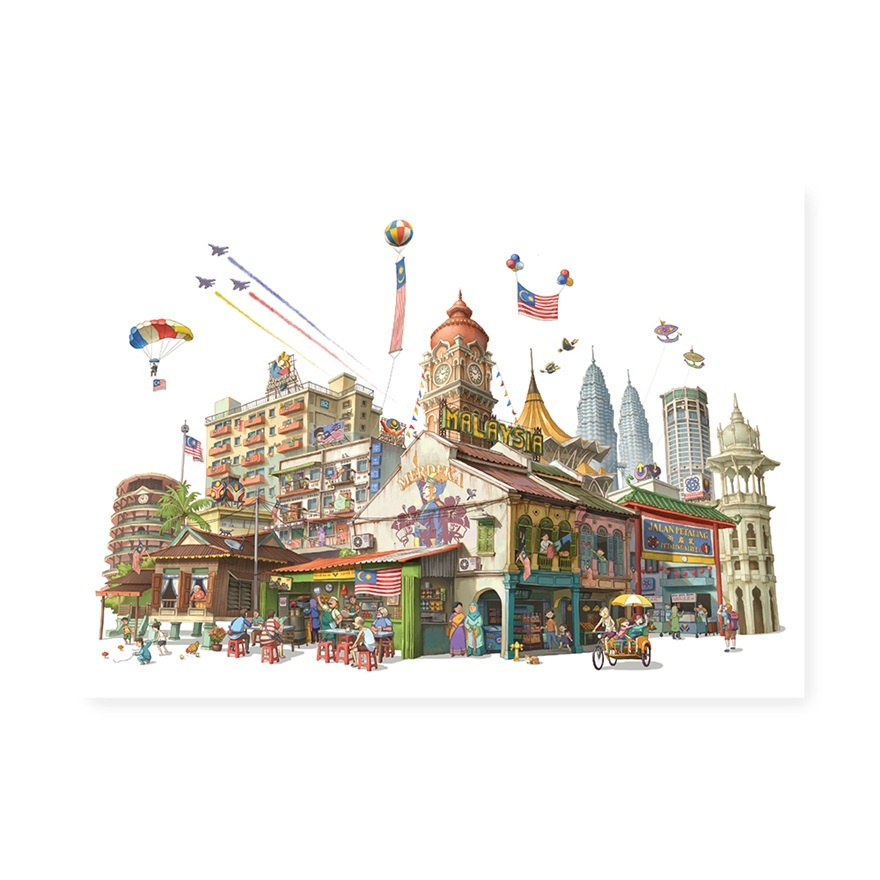 New Chapter of Malaysia Postcard 1s image