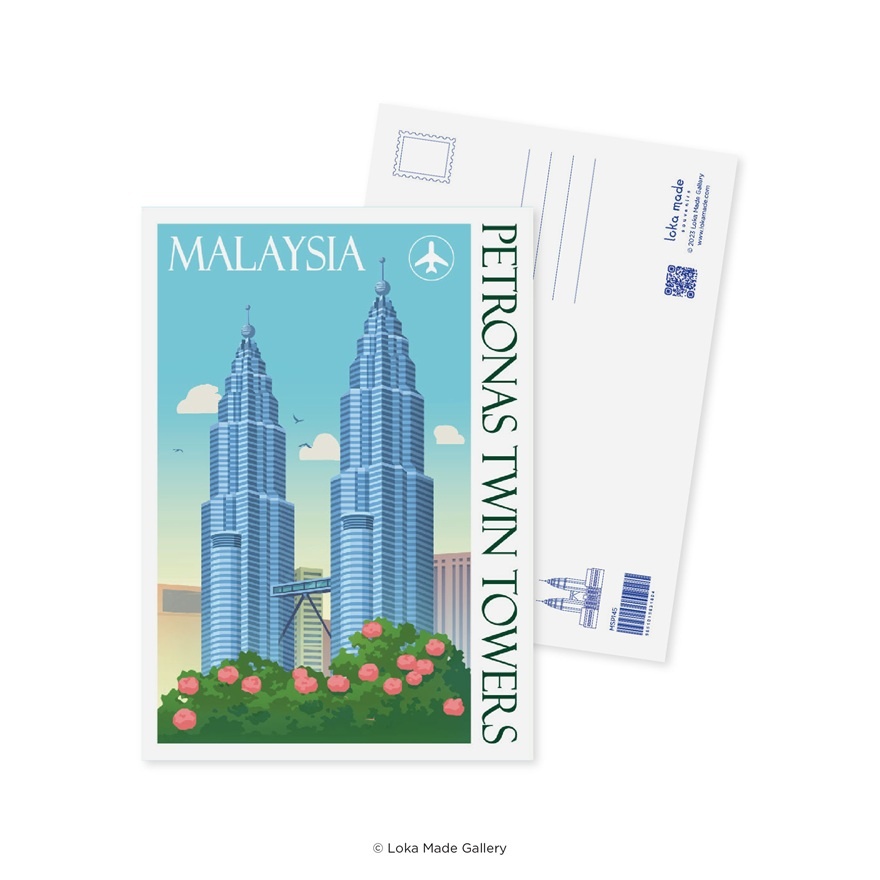 Petronas Twin Towers Postcard 1s image