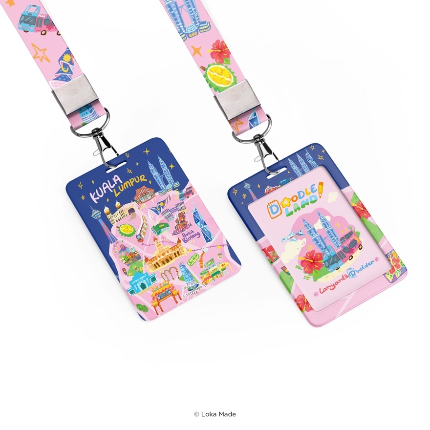 City Walk in Kuala Lumpur Lanyard 1s image