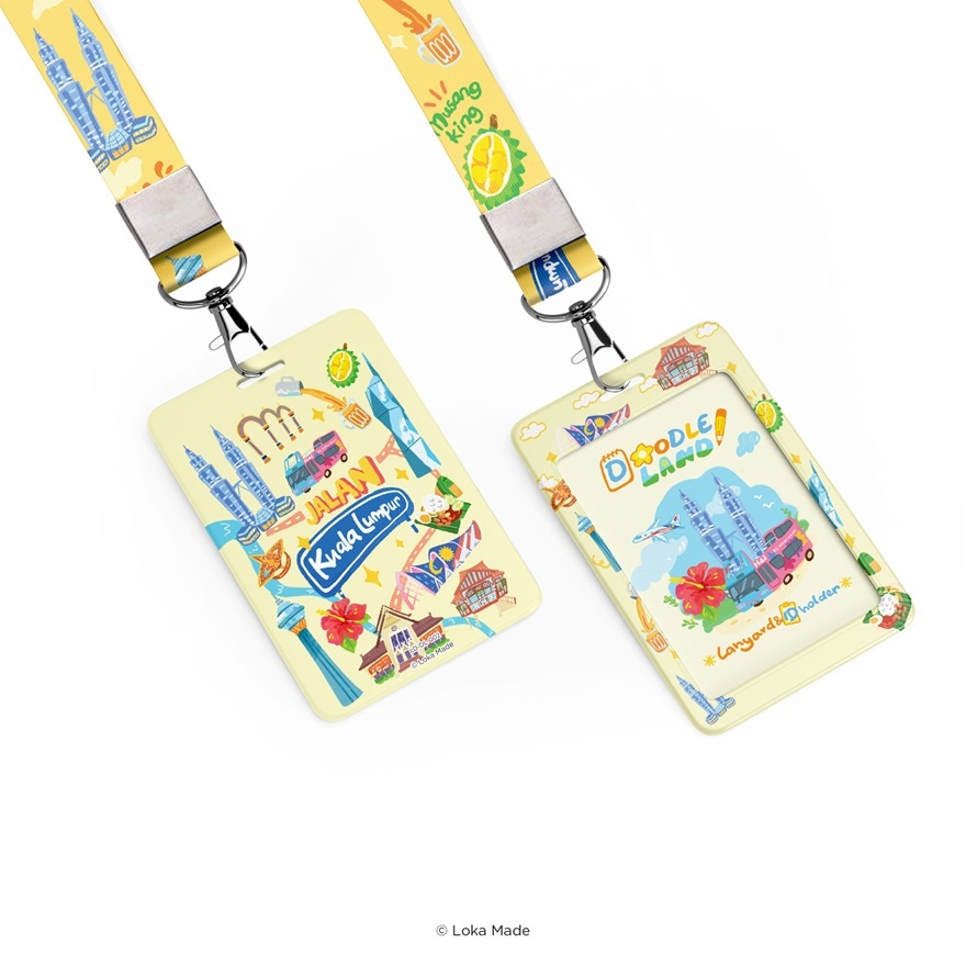 Doodle Land: Jalan Kuala Lumpur Lanyard 1s image