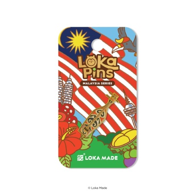 LOKA MADE Sape Enamel Pin 1s image