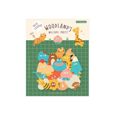 LOKA MADE Woodland’s Welcome Party Sticker 40s image