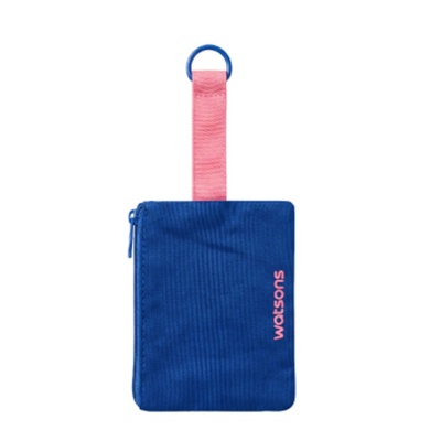 WATSONS Canvas Small Pouch Blue 1s image