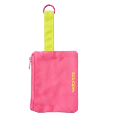 WATSONS Canvas Small Pouch Pink 1s image