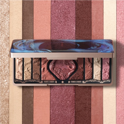 FLORASIS Floral Engraving Phoenix Makeup Palette H04 Burgundy Sunset image