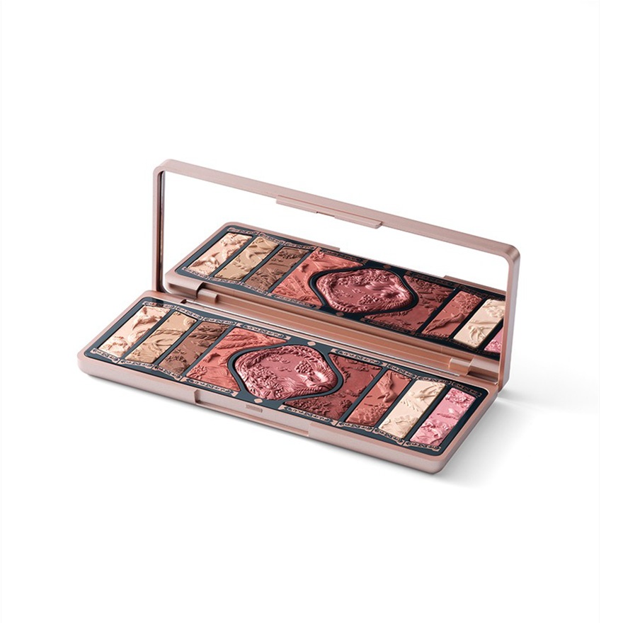 Floral Engraving Phoenix Makeup Palette H04 Burgundy Sunset image