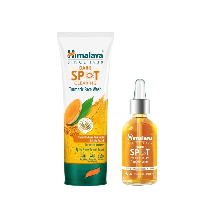 Dark Spot Turmeric Face Wash 100ml + Serum 30ml image