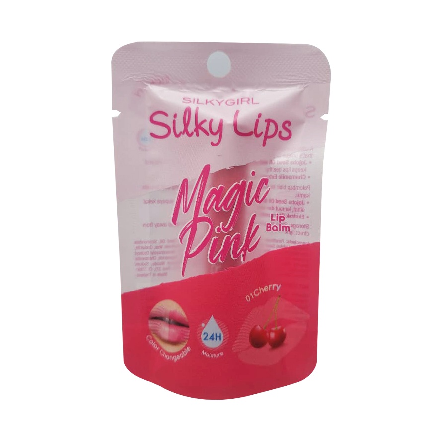 Pink Magik SILKY LIPS, Magic Pink Lip Balm 01 Cherry 1s | Watsons Malaysia